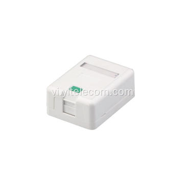 Rỗng bề mặt Mount Box đơn cổng RJ45